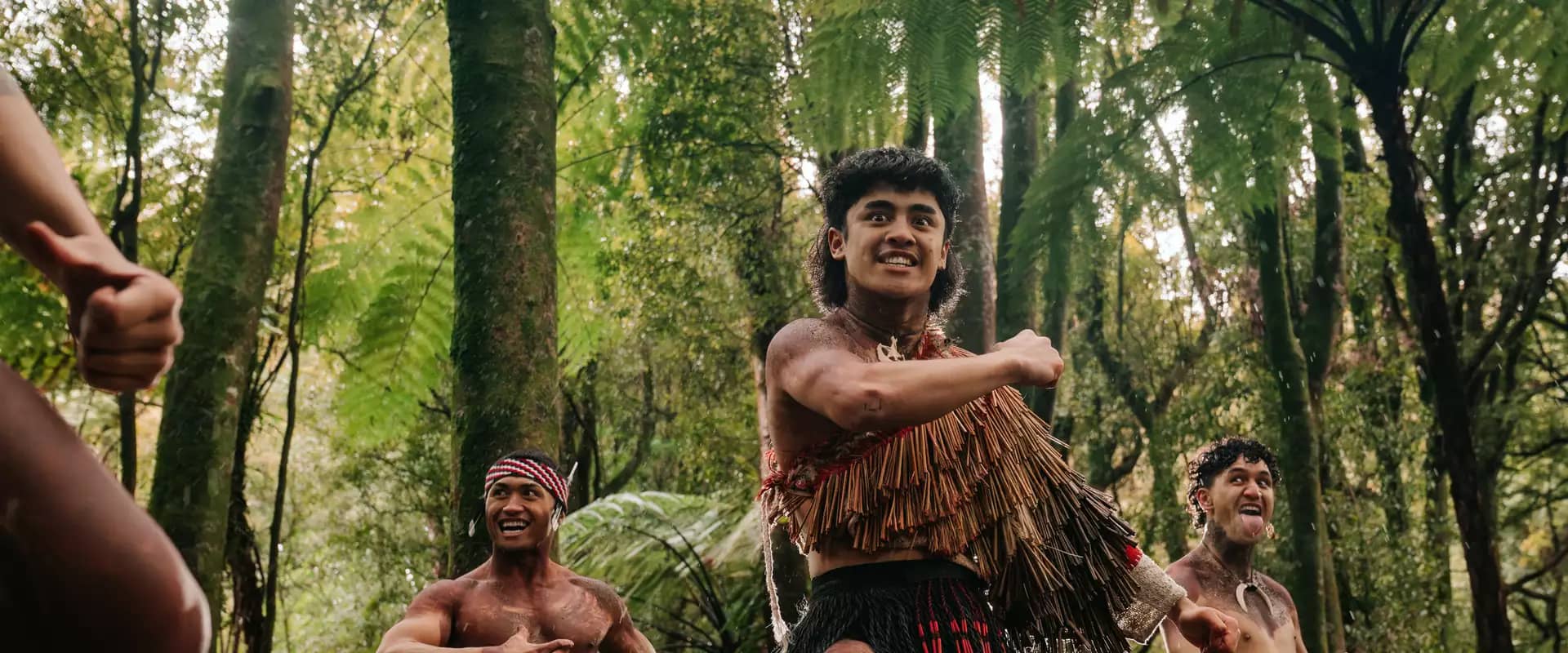 Kapa Haka performance at Te Pa Tu